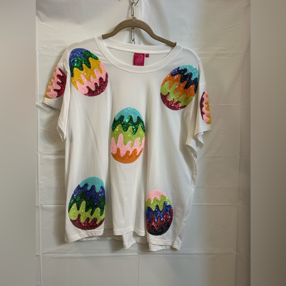 Queen of sparkles Easter tee